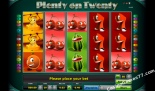 tragamonedas casino Plenty on twenty Novoline